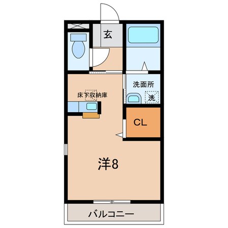 西尾口駅 徒歩17分 1階の物件間取画像